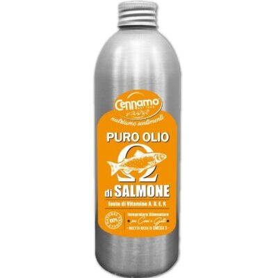 PURO OLIO DI SALMONE 500 ml.